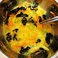 杂蔬鸡蛋饼的做法图解3