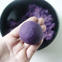 低脂健康小甜点【紫薯草莓大福】的做法图解9