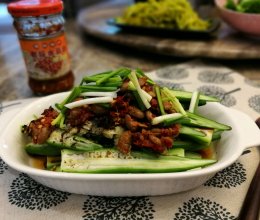 水豆豉凉拌秋葵的做法
