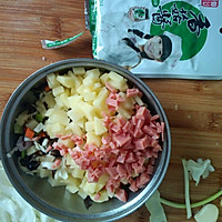 包菜叶软香糯米卷——详细步骤！的做法图解3