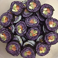 紫薯寿司的做法图解7