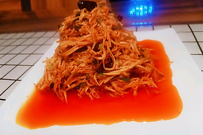 红油金针菇