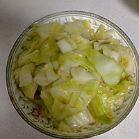 清炒莲花白菜的做法图解2