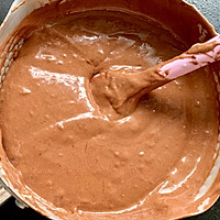法芙娜可可粉烤的巧克力戚风蛋糕的做法图解13