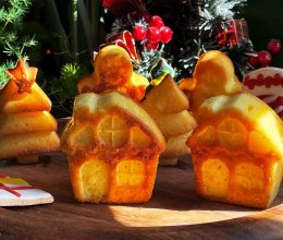 #2022双旦烘焙季-奇趣赛#圣诞风玛德琳的做法
