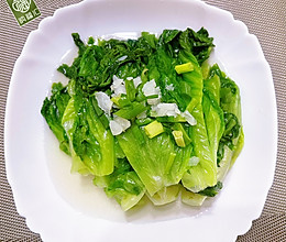 轻盈蔬菜！山茶油拌春菜的做法