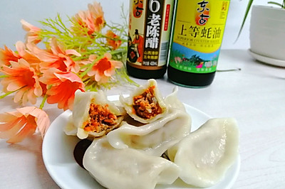 胡萝卜香菇饺子