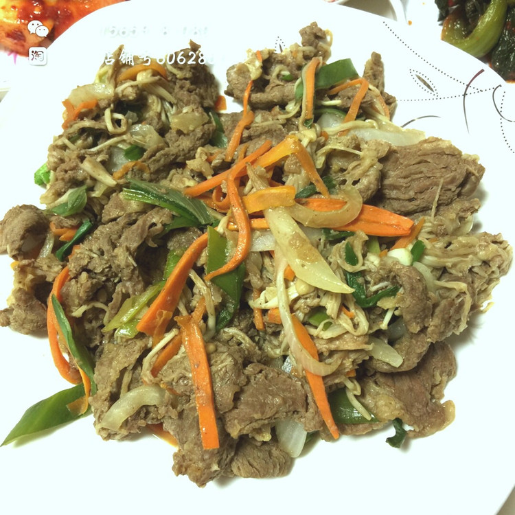 韩式烤牛肉 불고기的做法