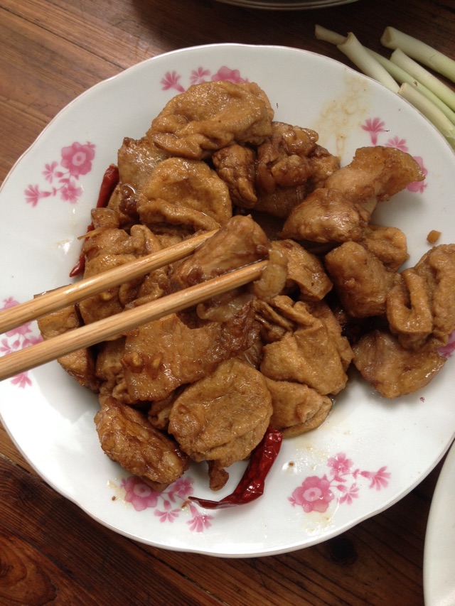 油豆腐红烧肉