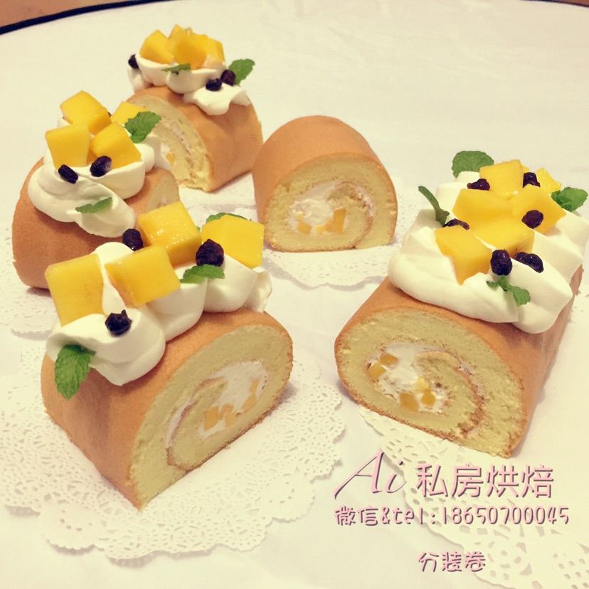 小四卷蛋糕卷（附操作技巧 不粘皮 不开裂）的做法图解24