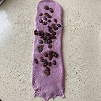 #助力高考营养餐#紫薯蜜豆小吐司的做法图解6
