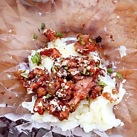 土豆肉糜香菇饼的做法图解3
