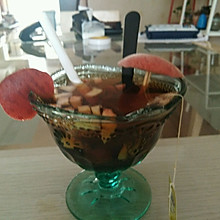 桃子蓝莓果茶