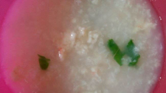 宝宝辅食―虾泥粥的做法