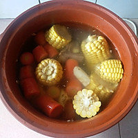山药玉米胡萝卜排骨汤的做法图解6