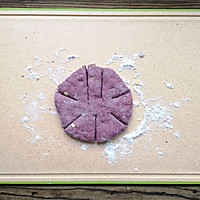 可盐可甜的多谷物紫薯蝴蝶结小面包健康营养又可爱的做法图解9