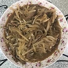 萝卜牛肉丝