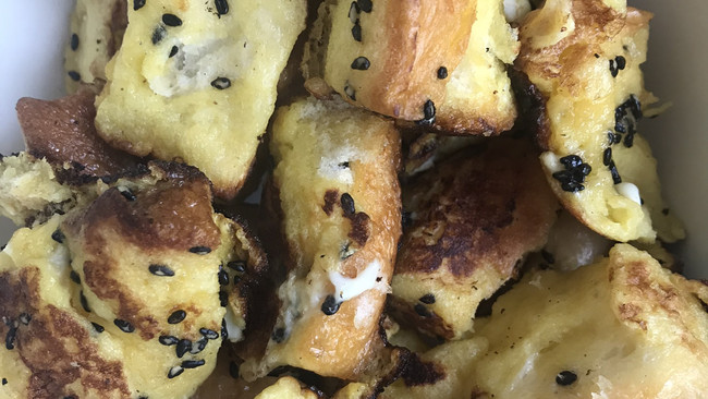 懒人早餐，简易西多士的做法