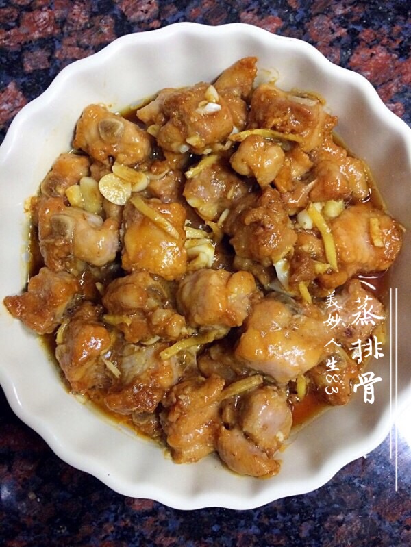 蒸排骨（酱香版）的做法图解3