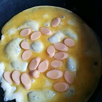 韭菜火腿蛋的做法图解5