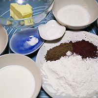 红丝绒裸蛋糕的做法图解1