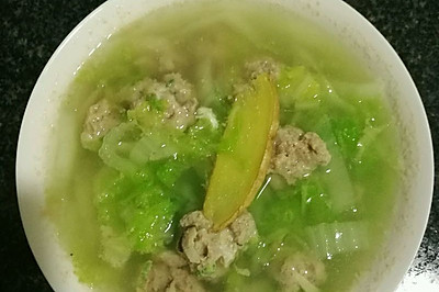 翡翠丸子汤