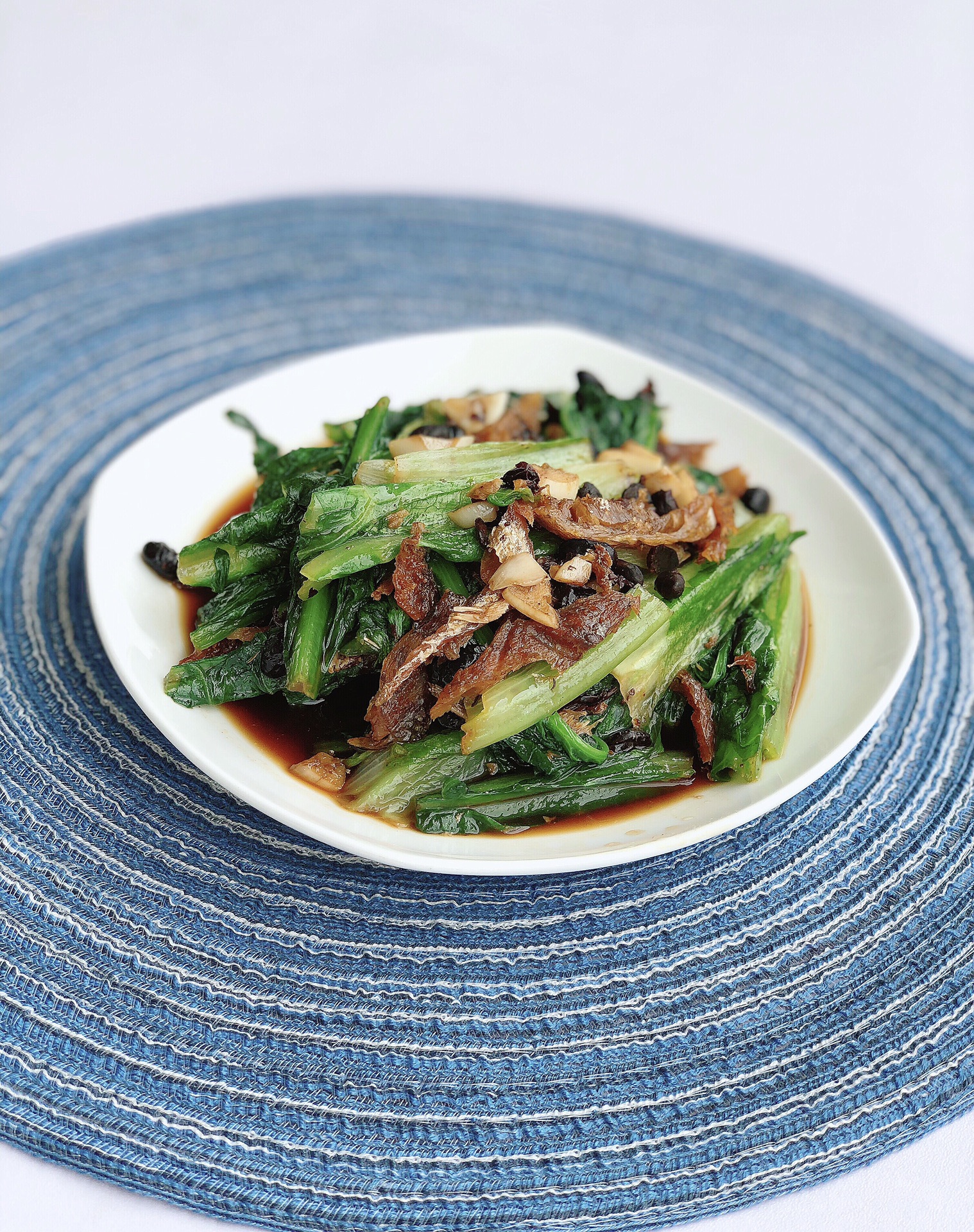 Dace with black bean sauce