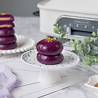 芝心紫薯糯米饼#年味十足的中式面点#的做法图解18