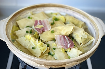 鸡汁百叶包