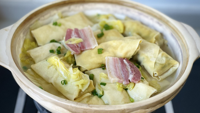 鸡汁百叶包