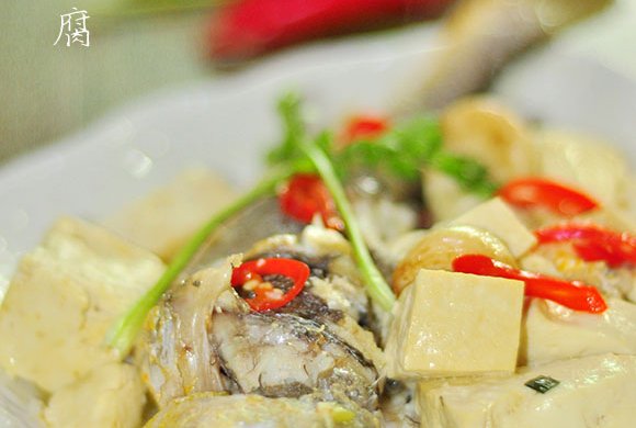 黄花鱼烧豆腐