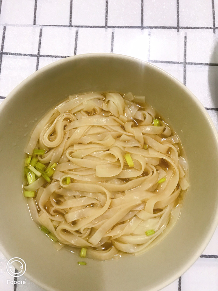 一人食阳春面的做法