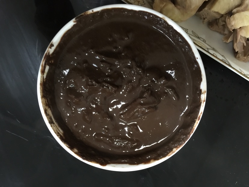 白切鸭配鸭血酱的做法图解7