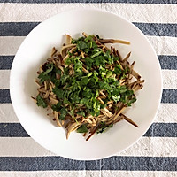 #带着美食去踏青#-凉拌脆皮干的做法图解3