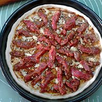 #pick哪种真芝味-瀑布拉丝# 黑椒牛柳披萨的做法图解16