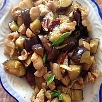 肉爆茄子的做法图解1