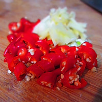 榄菜肉末四季豆的做法图解3