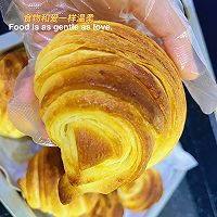 #刘畊宏女孩减脂饮食#可颂牛角包的做法图解17