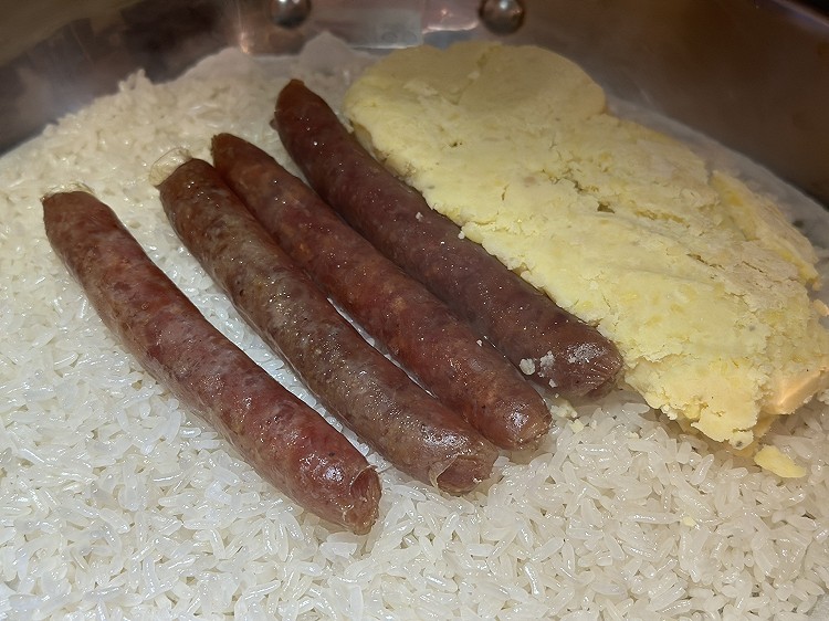 广西绿豆蓉糯米饭 5的做法