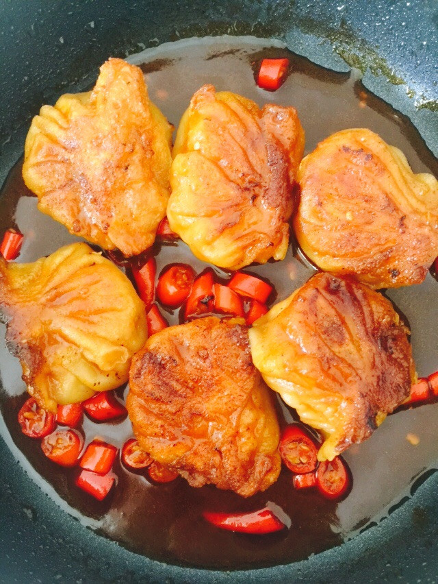 酸辣甜煎饺子的做法