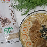 味增叉烧荞麦面的做法图解9