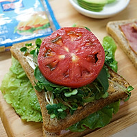 俱乐部三明治CLUB SANDWICH #百吉福食尚达人#的做法图解9