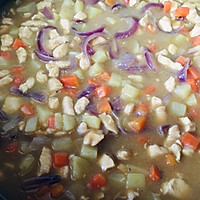 鸡胸肉版咖喱鸡饭的做法图解5