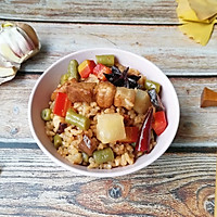 菜肉焖饭的做法图解18