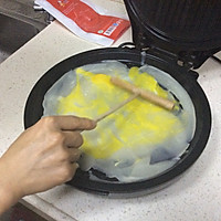 快手早餐煎饼的做法图解2