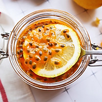 #换着花样吃早餐#百香果蜂蜜柠檬茶的做法图解8