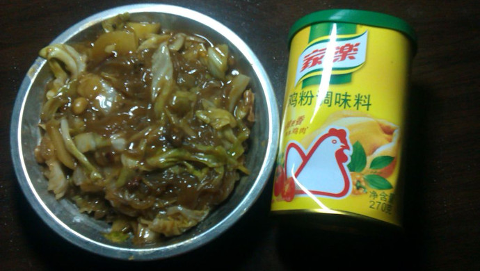 【家乐上菜，家常有味】肉酱粉丝烩杂蔬