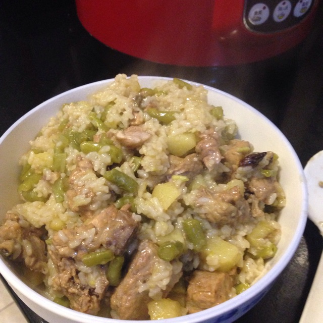 小排闷饭的做法
