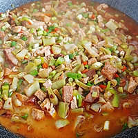 葱椒辣肉酱豆豆的做法图解7
