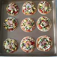 饺子皮版披萨的做法图解6